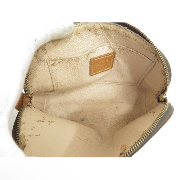 LOUIS VUITTON Pochette Bag Cosmetic Makeup Pouch PM Monogram - Picture 14 of 16